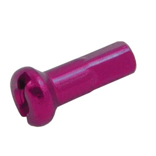Wheelsmith Alloy Nipples (Pack of 50), Purple, 20x12mm