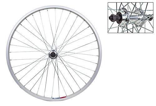 Wheel Master Rear Bicycle Wheel 26 x 1.5 36H, Alloy, Quick Release, Silver