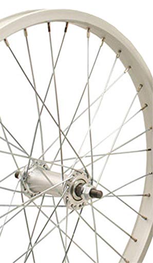 Sta-Tru Silver Alloy Bmx Hub Front Wheel (20X1.75-Inch)