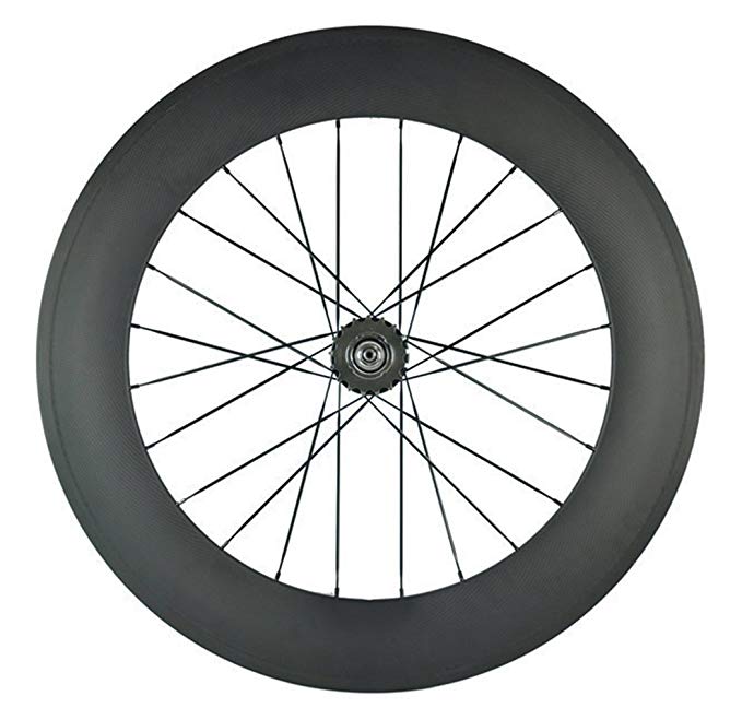 Queen Bike Carbon Track Wheels 88mm Rear Track Bike Wheel Fixed Gear Wheel