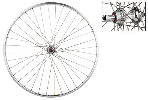 Wheel Master 700c Road Rear Wheel - Sun M13 Rim, 36H, 5/6/7-Spd FW, QR, Silver