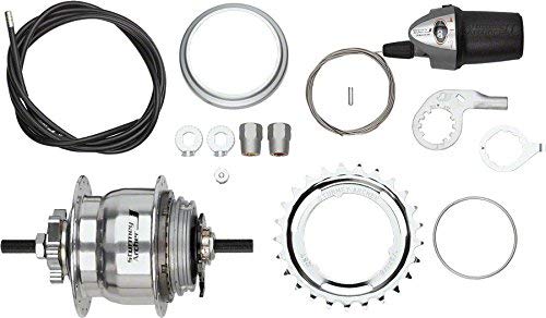 Sturmey Archer S80 8-Speed Hub 36h, Silver, with Disc Brake