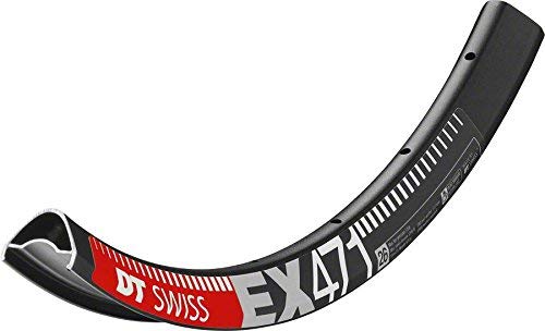 DT Swiss EX 471 26 Tubeless-Ready Disc Rim: 28h Black includes Squorx Nipples