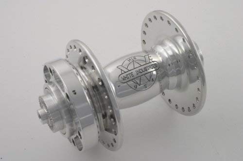 White Industries MI6 Disc Disc Front Hub, Silver Polish 32H