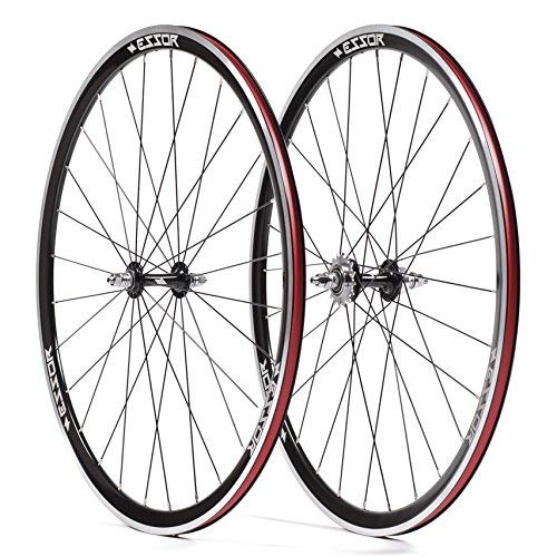 Essor USA Bolt Aluminum Clincher Front/Rear Track Wheel Set, 700cm