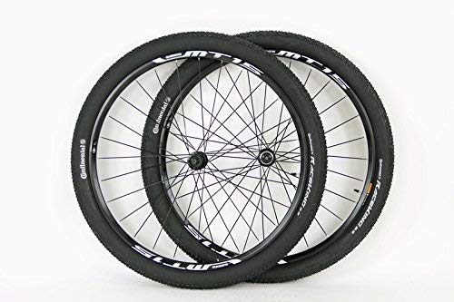 SHIMANO MT15 Rim 29er Mountain Bike Wheels 11 Speed Compatible with Disc Brake Hubs Plus Free Continental 29x2.2 Race King Tires and Tubes!