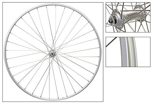 Wheel Master 700c Road Front Wheel - 700 x 25, Weinmann AS23X Rim, Alloy Hub, 36H, QR, Silver