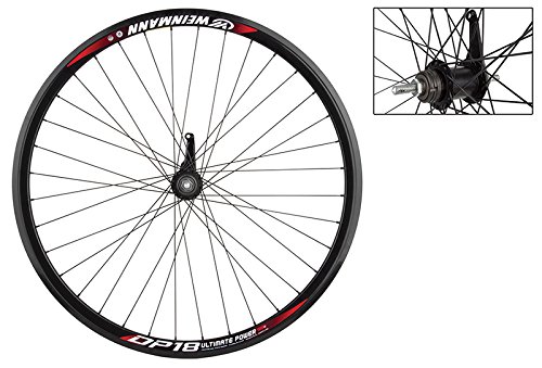 Wheel Master Weinmann DP18 Rear Wheel - 700c, 36H, Coaster Brake, Black NMSW