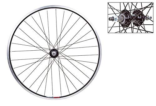 Wheel Master Rear 26 x 1.5, WEI-519, Black, B/O, 3/8 Alloy 5/6/7 sp FW, 14g Black Spokes, 36H