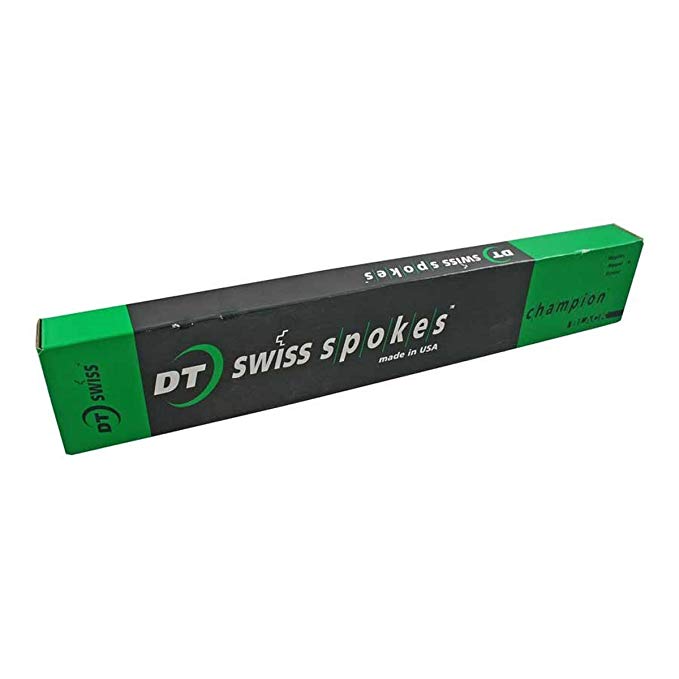 DT Swiss 293 2.0/14G Champ Spokes (Box of 72), Black