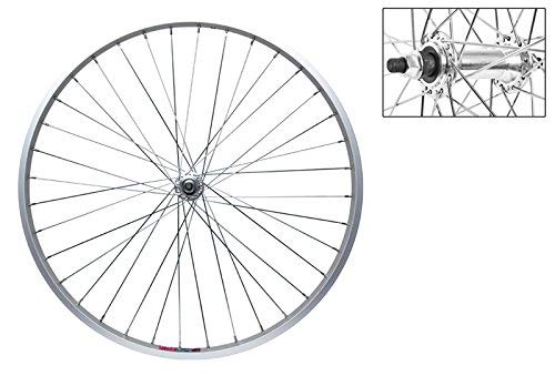 Wheel Master Front Bicycle Wheel 26 x 1.5 36H, Alloy, Bolt On, Silver, SS Spokes