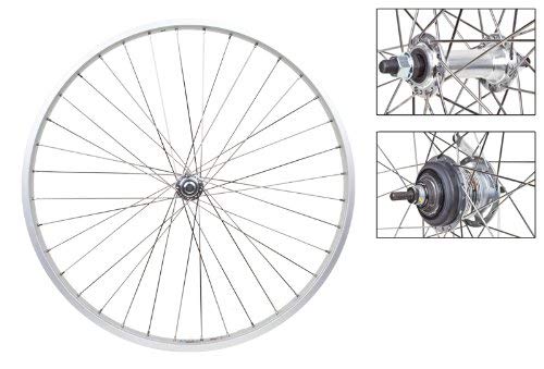 Wheel Master Set 26 x 1.5, Alloy, Nexus 7-Sp, Coaster Brake, Silver, 14g SS Spokes, 36H