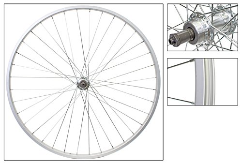 Wheel Rear 27 x 1-1/4 Silver, 36H 126mm QR