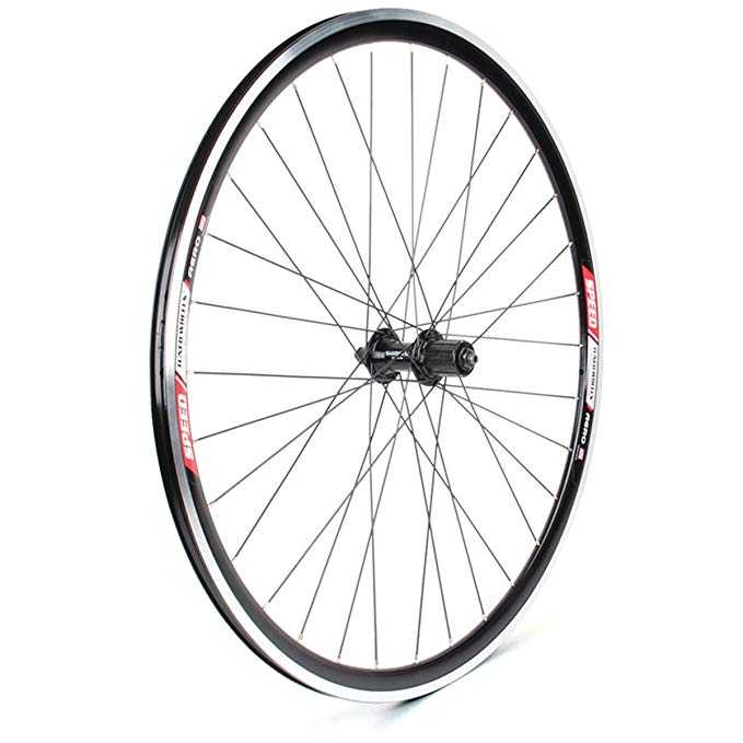 Sta Tru RWAEROKS22K Rear AERO/2400 9 Speed Wheels, 20mm, Black