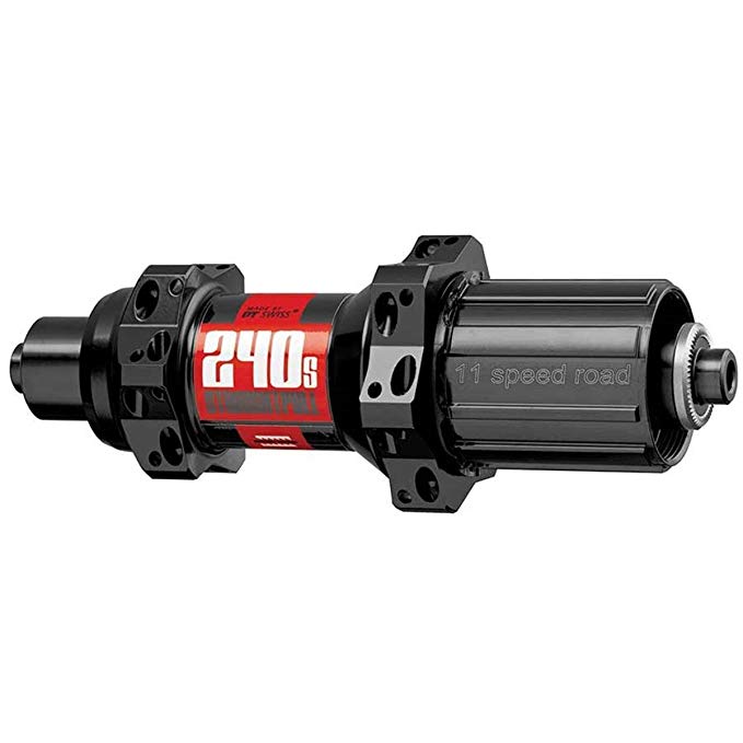 DT Swiss Rear DT 240S ST-Pull RD Shi Hub, 24 x 130 x 5mm, Black