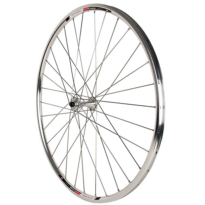 Sta-Tru Silver Alloy Hub Front Wheel (700X20)