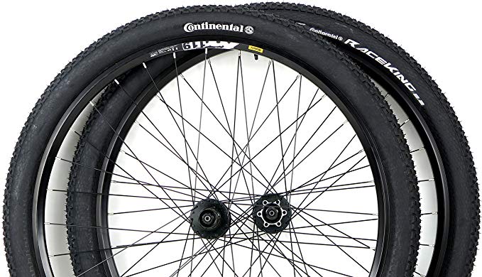 Mavic Rim 29er Mountain Bike Wheels with Disc Brake Shimano Hubs PLUS Free Continental 29x2.2